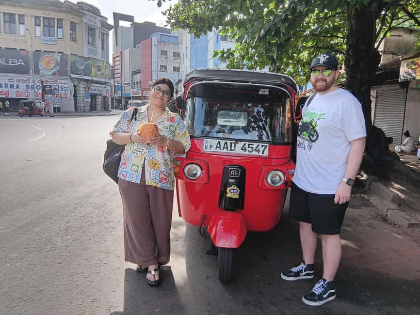Colombo: Private City Tour by Tuk tuk - All Inclusive - Pettah Market and the Red Mosque