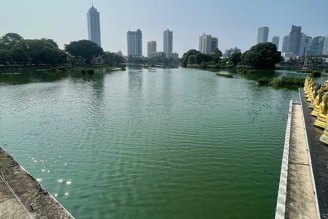 Colombo Tuk Tuk City Tour - Lotus Tower and the changing Colombo skyline