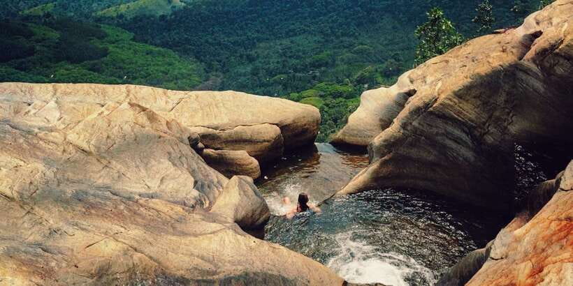 From Ella: Diyaluma Falls Full-Day Tour with Lunch - The walk to Diyaluma’s upper area