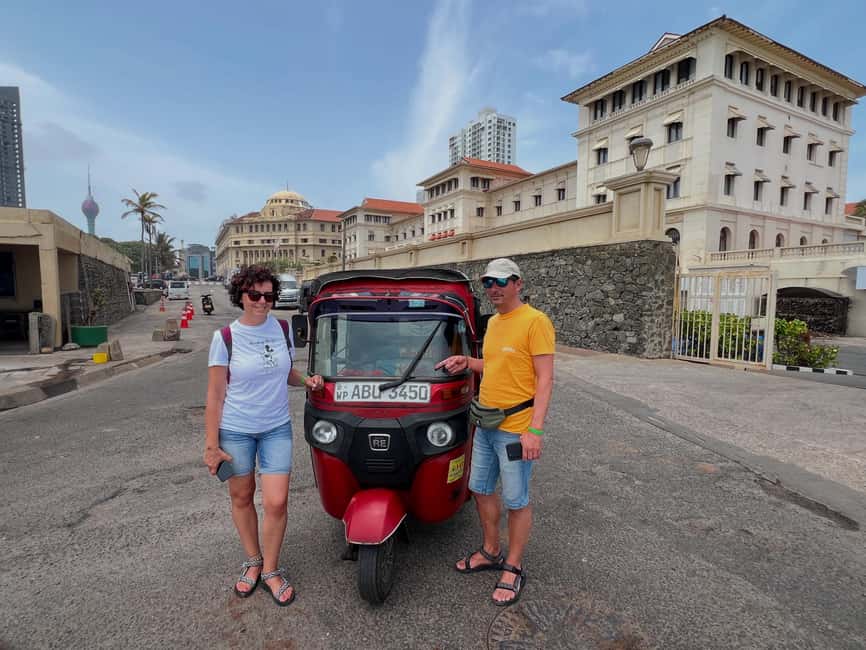 From Negombo: Colombo City Tour by Tuk Tuk with Hotel Pickup - Colombo Fort, colonial streets, and Pettah Market