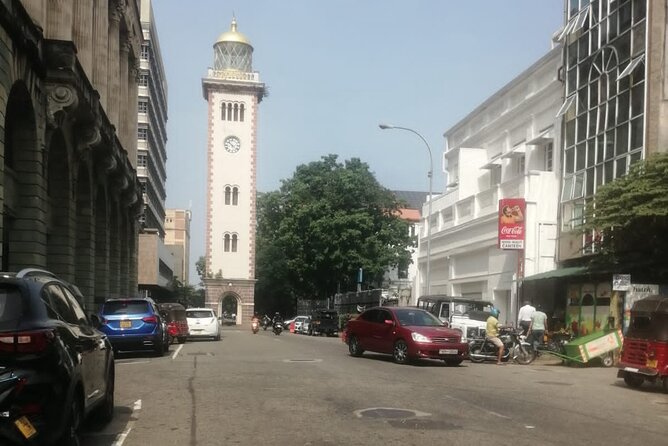Tuk Tuk Safari Colombo Sri Lanka - Colombo Lotus Tower and a high view of the capital